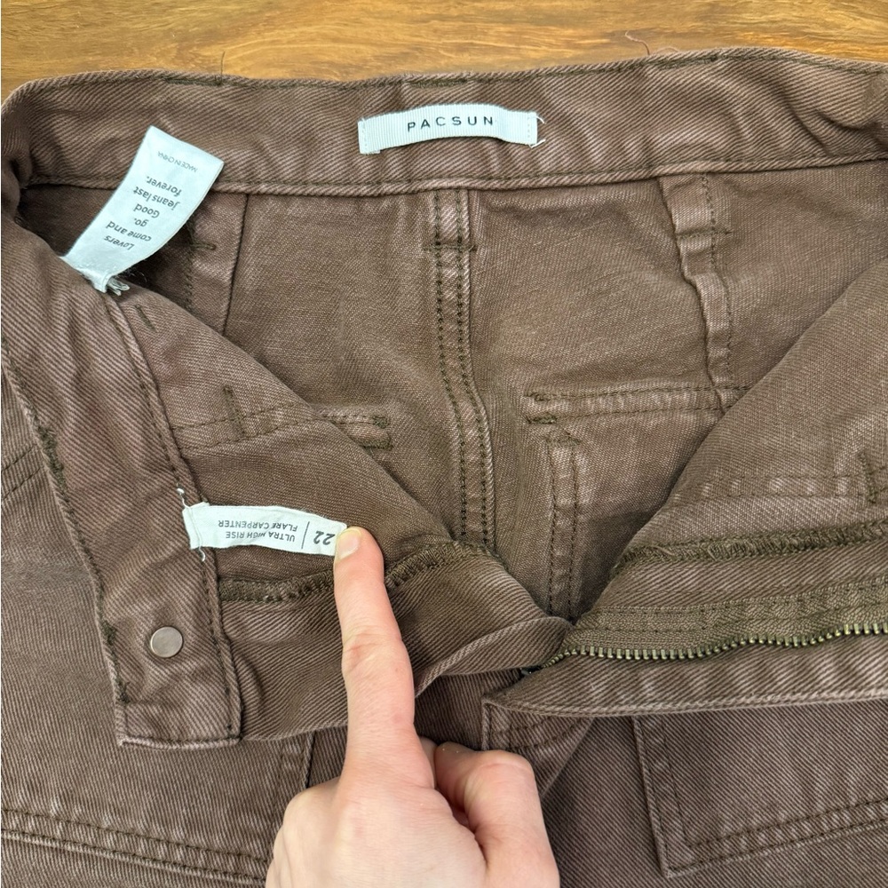 PacSun Chocolate Brown Jeans